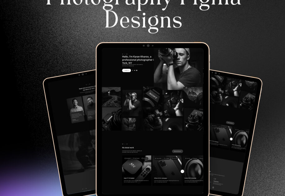 We created a polished, modern Figma design that delivers a clean interface, organized components, and smooth user experience across all screens.
