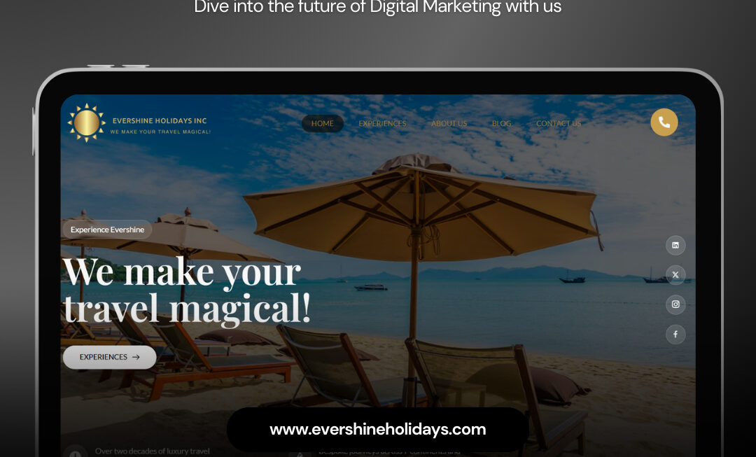 Our team designed a visually engaging travel platform with clear itineraries, destination pages, and effortless navigation, helping customers discover trips faster.