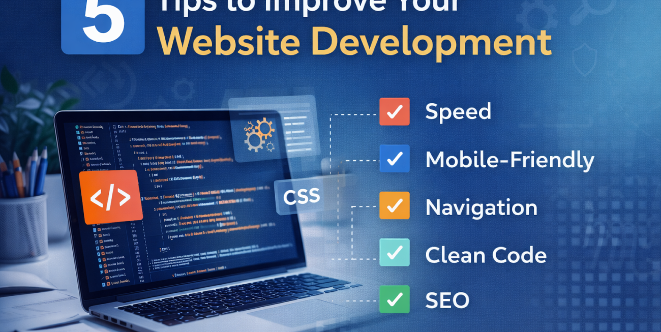 Five Ways to Enhance the Development of Your Website