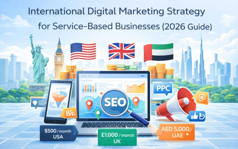 International Digital Marketing Strategy for Service-Based Businesses (2026 Guide)