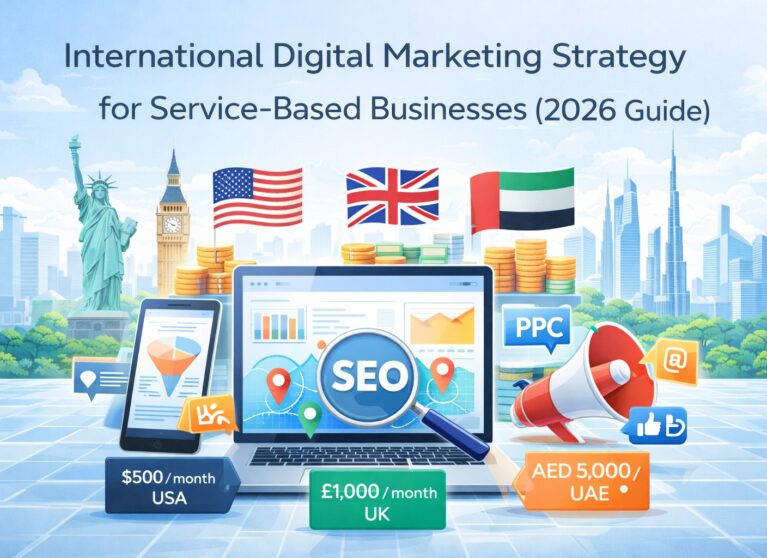 International Digital Marketing Strategy for Service-Based Businesses (2026 Guide)