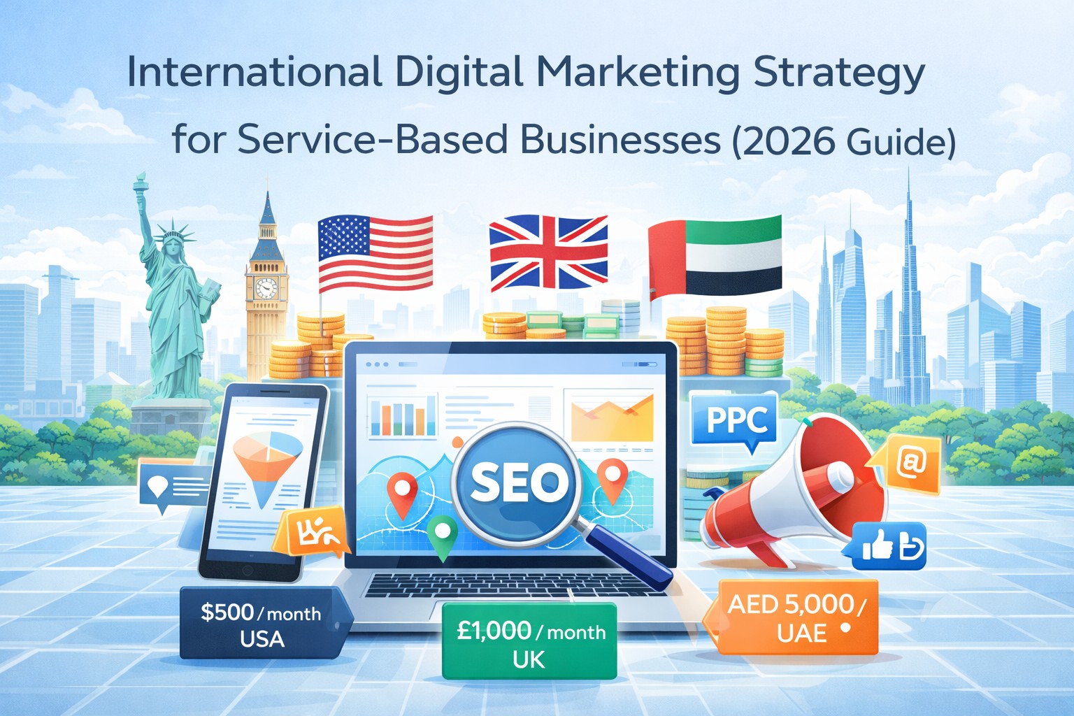 International Digital Marketing Strategy for Service-Based Businesses (2026 Guide)